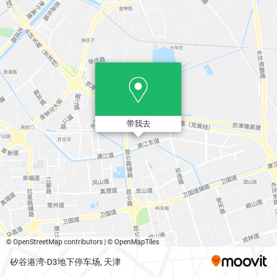 矽谷港湾-D3地下停车场地图
