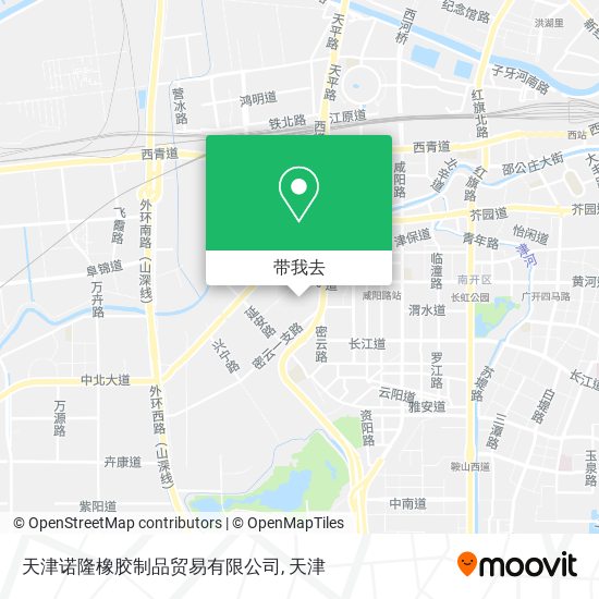 天津诺隆橡胶制品贸易有限公司地图
