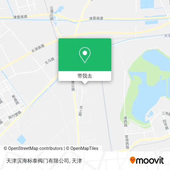 天津滨海标泰阀门有限公司地图