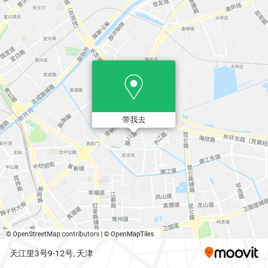 天江里3号9-12号地图