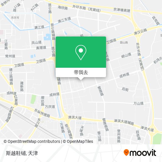 斯越鞋铺地图