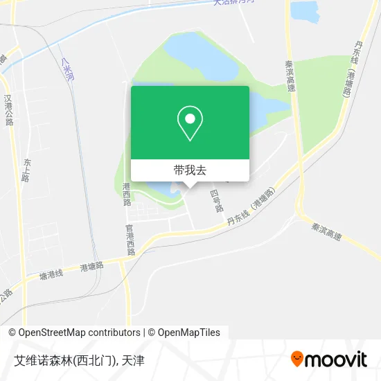 艾维诺森林(西北门)地图