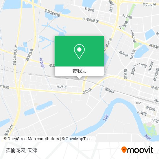 滨愉花园地图