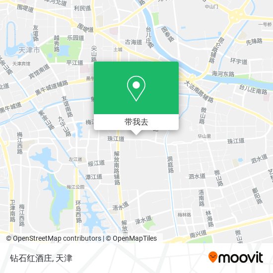 钻石红酒庄地图