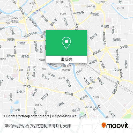 辛柏琳娜钻石(钻戒定制津湾店)地图