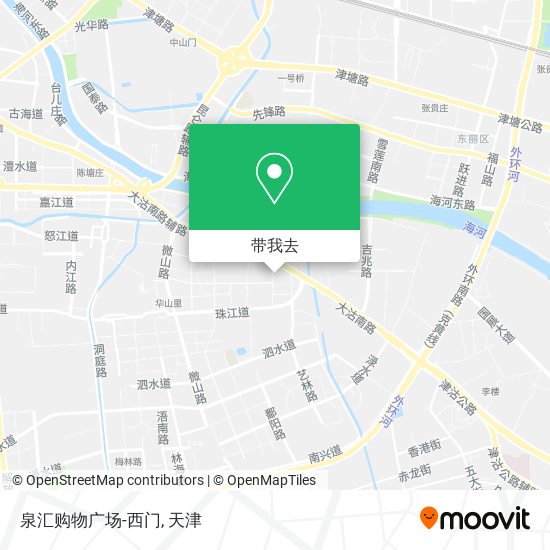 泉汇购物广场-西门地图