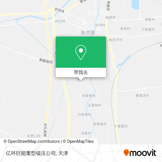 亿环巨能重型锻压公司地图