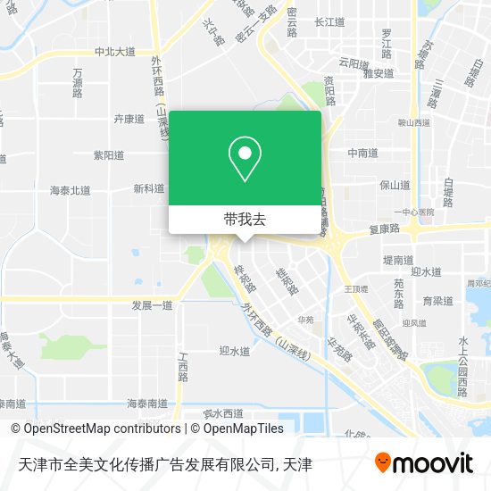 天津市全美文化传播广告发展有限公司地图