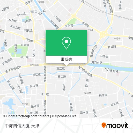 中海四信大厦地图