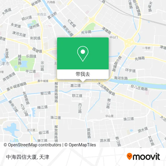 中海四信大厦地图