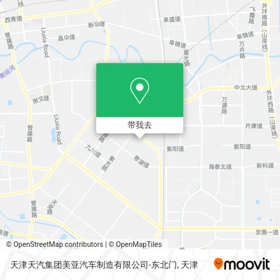 天津天汽集团美亚汽车制造有限公司-东北门地图