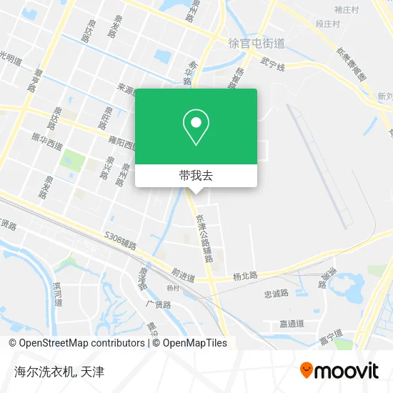 海尔洗衣机地图