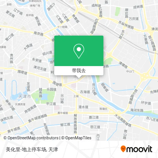 美化里-地上停车场地图