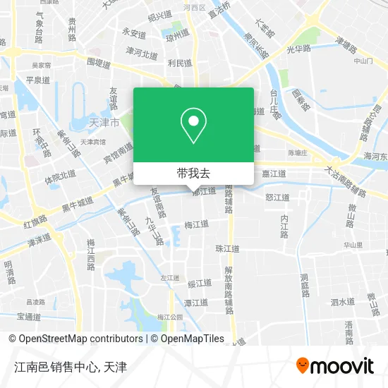 江南邑销售中心地图