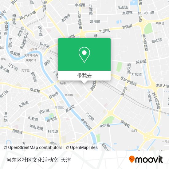 河东区社区文化活动室地图