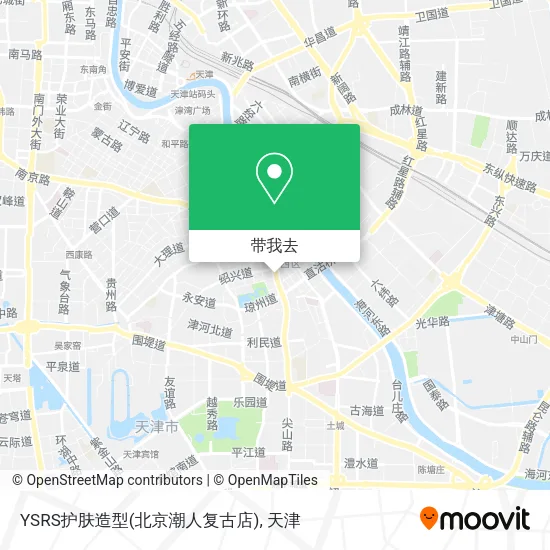 YSRS护肤造型(北京潮人复古店)地图