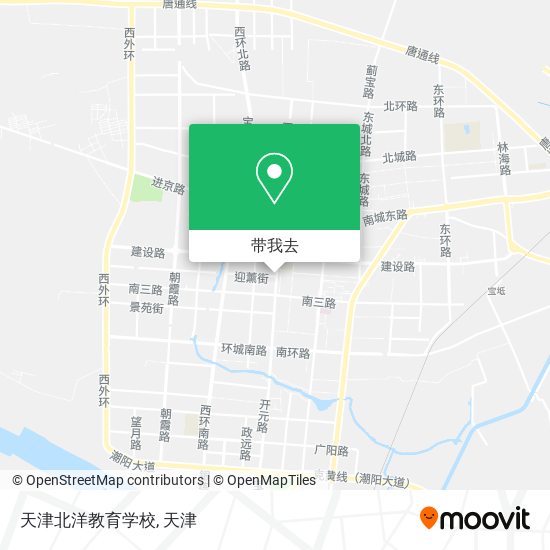 天津北洋教育学校地图