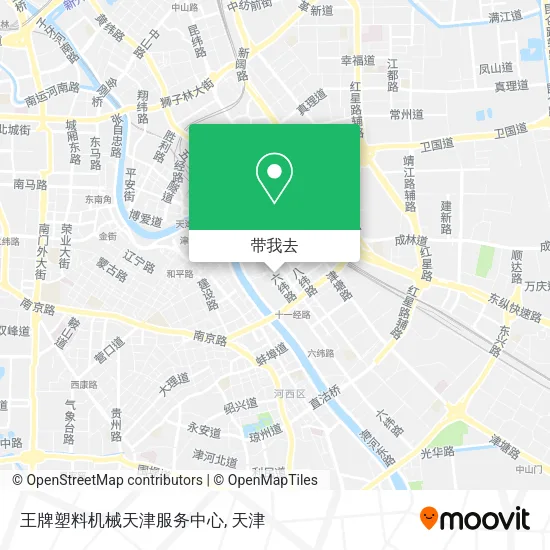王牌塑料机械天津服务中心地图