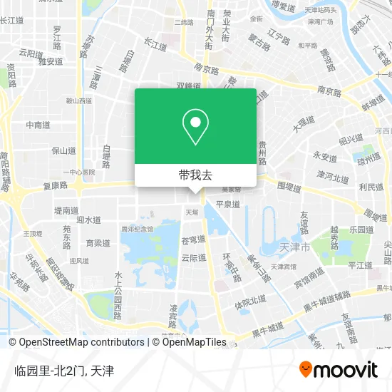 临园里-北2门地图