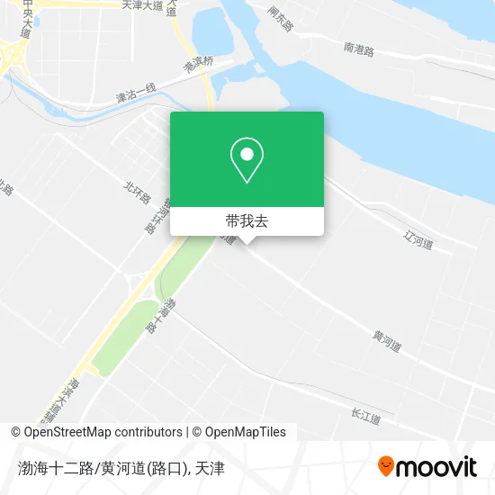 渤海十二路/黄河道(路口)地图