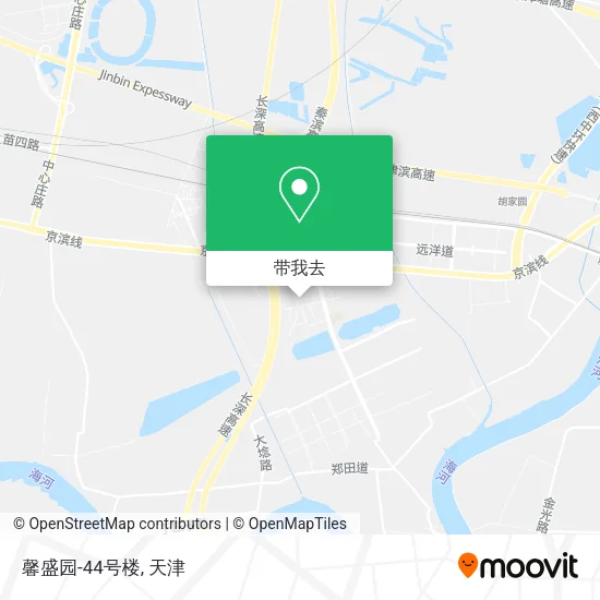 馨盛园-44号楼地图