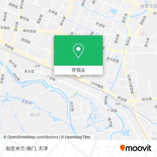 创意米兰-南门地图