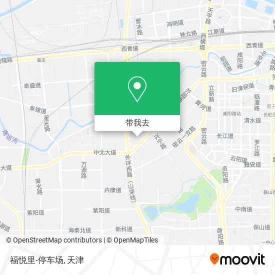 福悦里-停车场地图