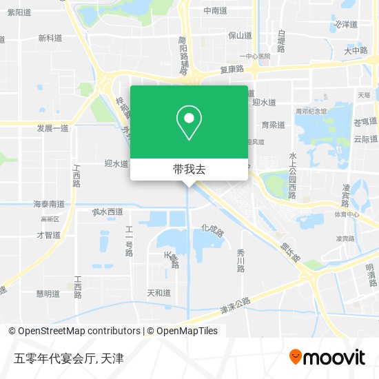五零年代宴会厅地图