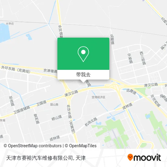 天津市赛裕汽车维修有限公司地图