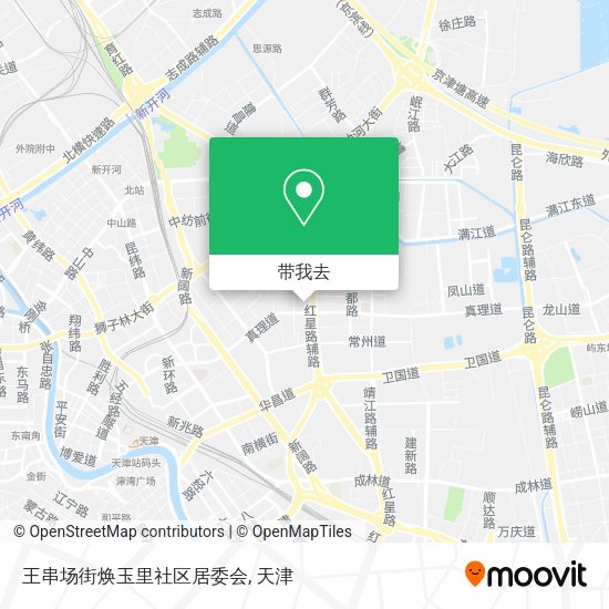 王串场街焕玉里社区居委会地图