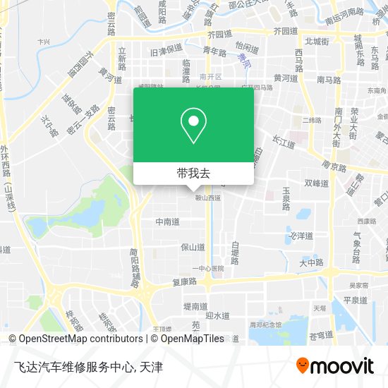 飞达汽车维修服务中心地图