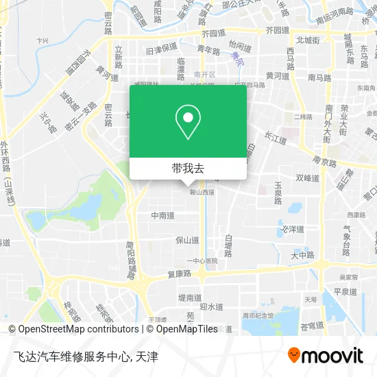 飞达汽车维修服务中心地图