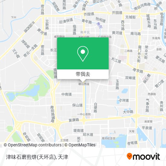 津味石磨煎饼(天环店)地图