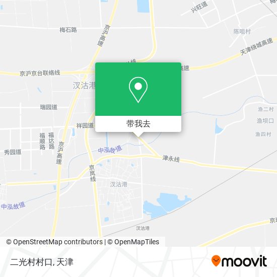 二光村村口地图