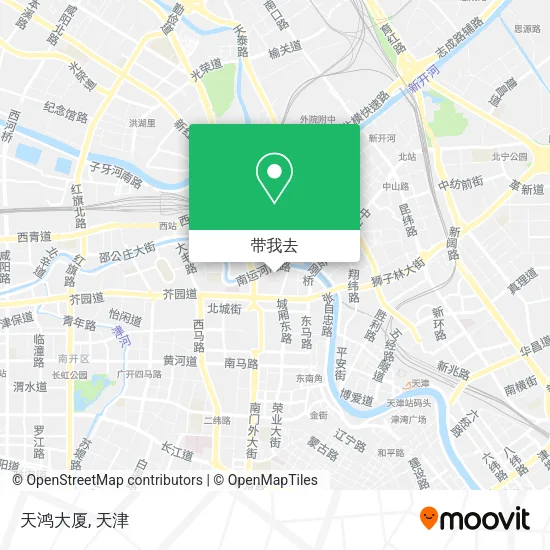 天鸿大厦地图