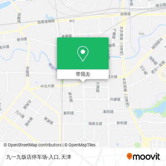 九一九饭店停车场-入口地图