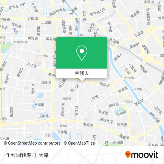 争鲜回转寿司地图