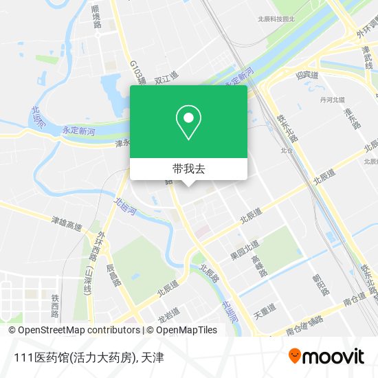 111医药馆(活力大药房)地图
