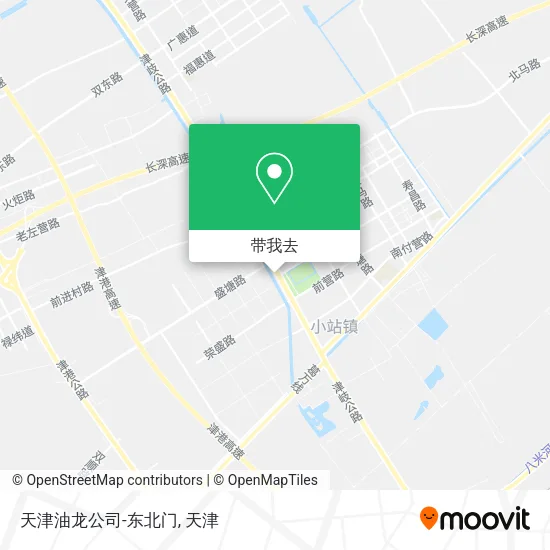 天津油龙公司-东北门地图