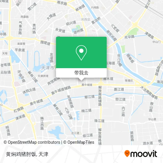 黄焖鸡猪肘饭地图