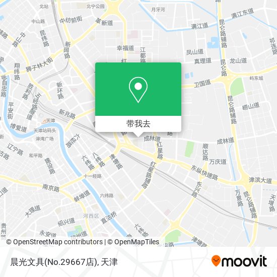 晨光文具(No.29667店)地图