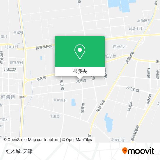 红木城地图