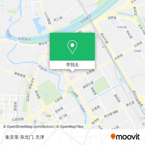 集安里-东北门地图