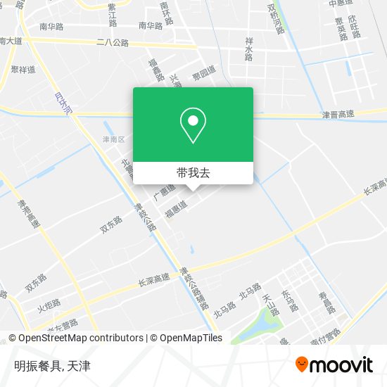 明振餐具地图