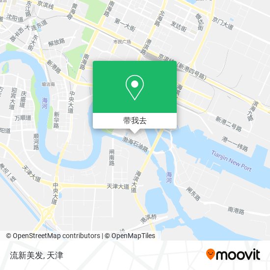 流新美发地图