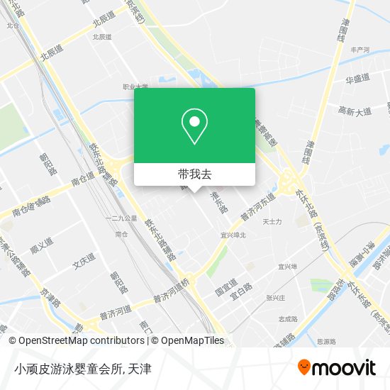 小顽皮游泳婴童会所地图