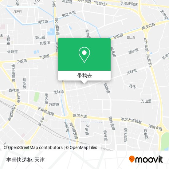 丰巢快递柜地图