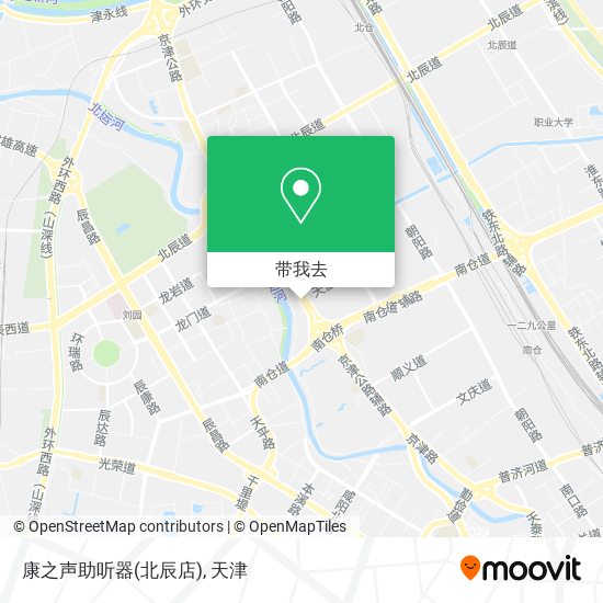 康之声助听器(北辰店)地图