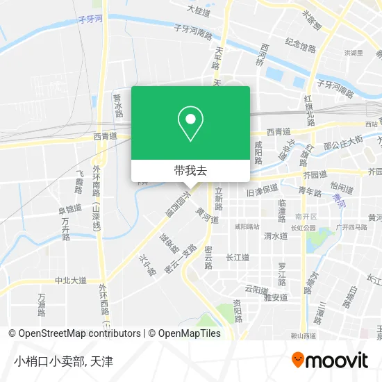 小梢口小卖部地图