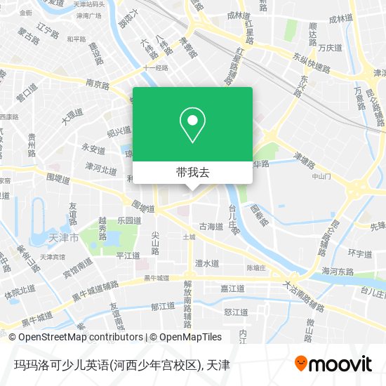 玛玛洛可少儿英语(河西少年宫校区)地图